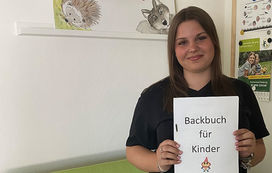 Das große Backbuch  Einsatz für die Kita „Schwalmzwerge“ Kleinenglis